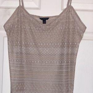 American Eagle Outfitters- Silver Top